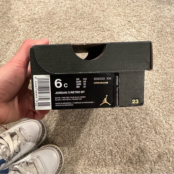SOLD Jordan 3 Retro BT - Picture 4 of 4